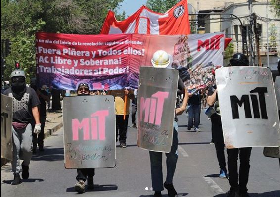 Şili İsyanın Yıldönümünde Devrimci Örgüt-Geçiş Talepleri İkilemenin Doğrulanması